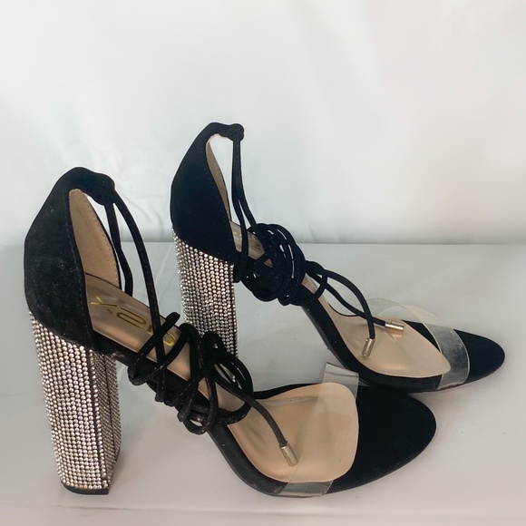 Glam Block Heels - Picture 2 of 3